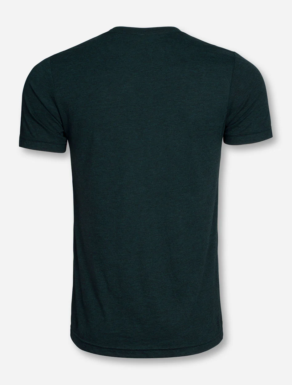 Texas Tech White Arch on Heather-Emerald T-Shirt - Image 2