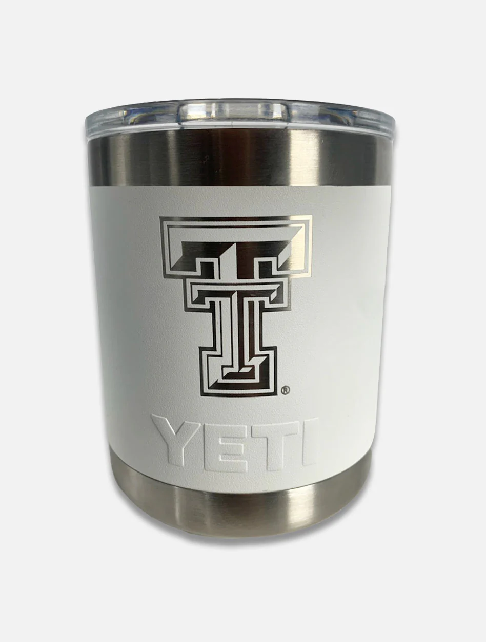 Texas Tech Yeti 10 oz "Lowball" with Standard Lid - Image 3