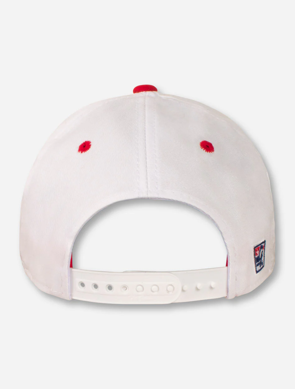 The Game Tech Bar on White Snapback Cap - Image 4