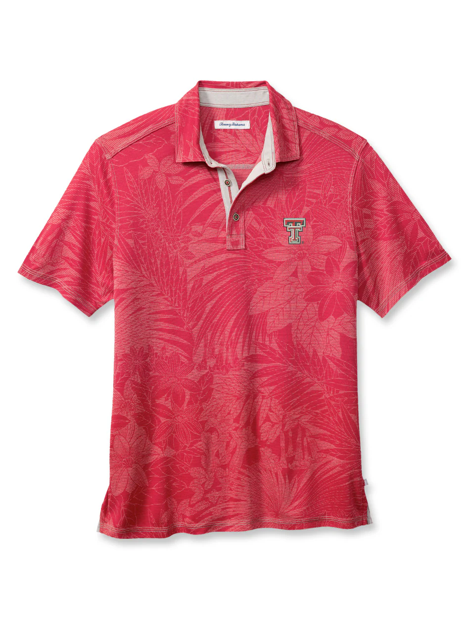 Tommy Bahama Texas Tech Sport Santiago Paradise Polo Shirt - Image 2