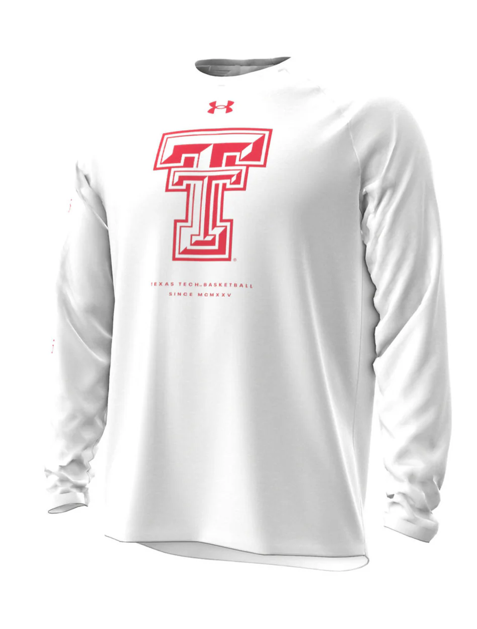 **Under Armour Texas Tech 2023 Season Crew Shooter Shirt Long Sleeve - Image 5