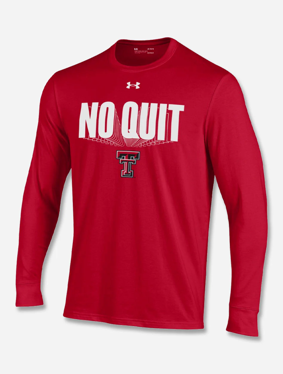 **Under Armour Texas Tech 2022 March Madness "No Quit" Shooting T-Shirt
