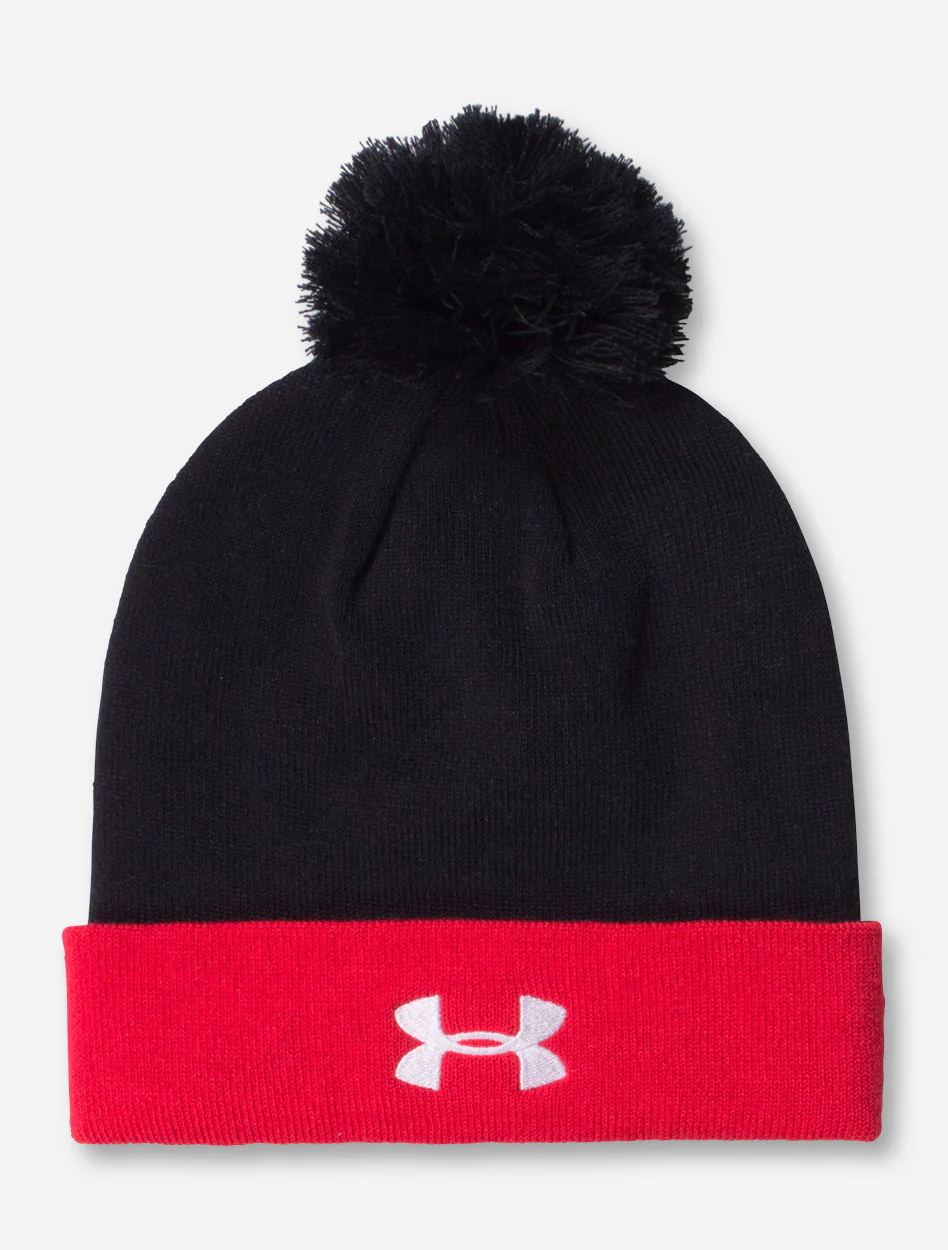 Under Armour Texas Tech Black Cuff Beanie - Image 4