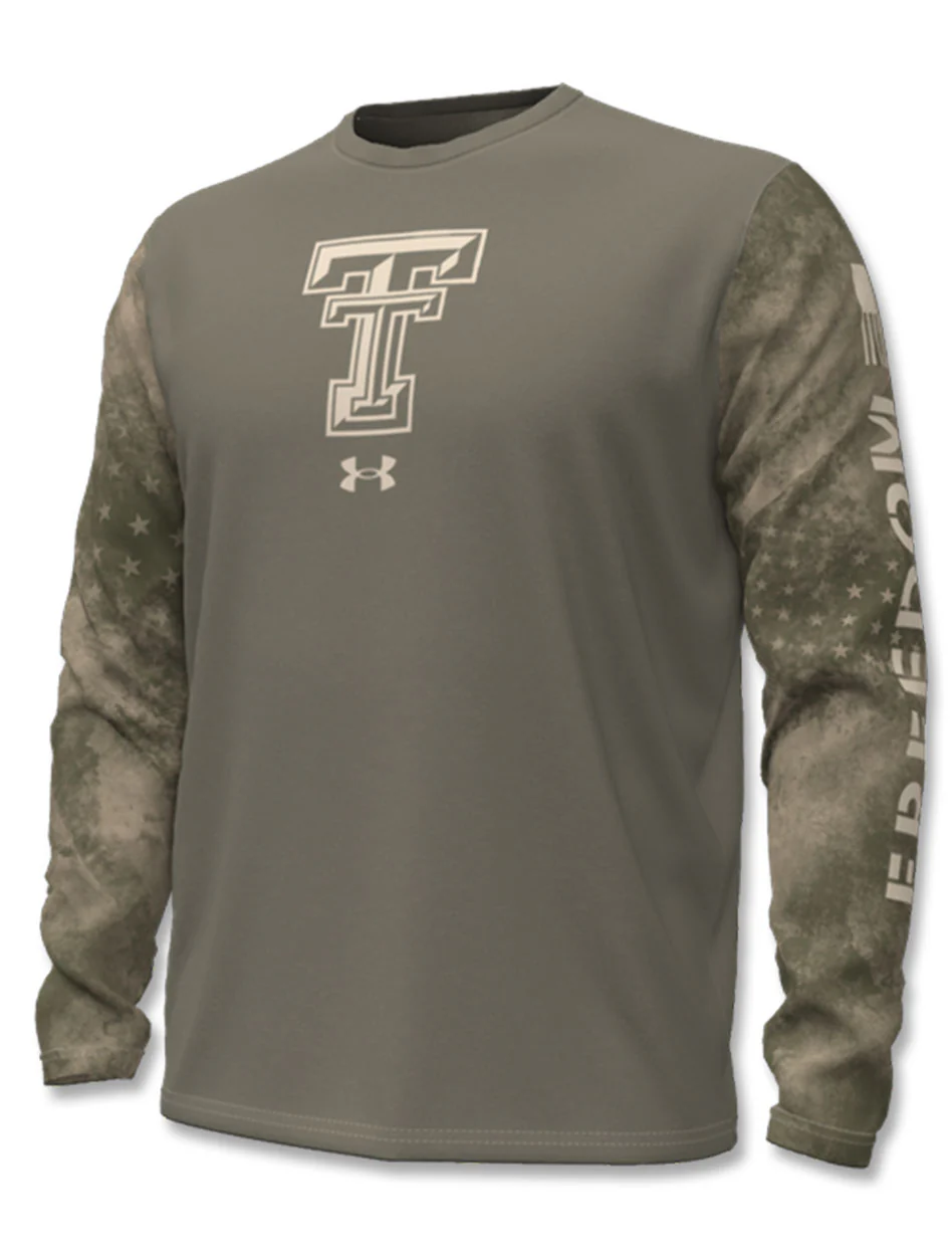 **Under Armour Texas Tech FREEDOM 2023 Long Sleeve T-Shirt