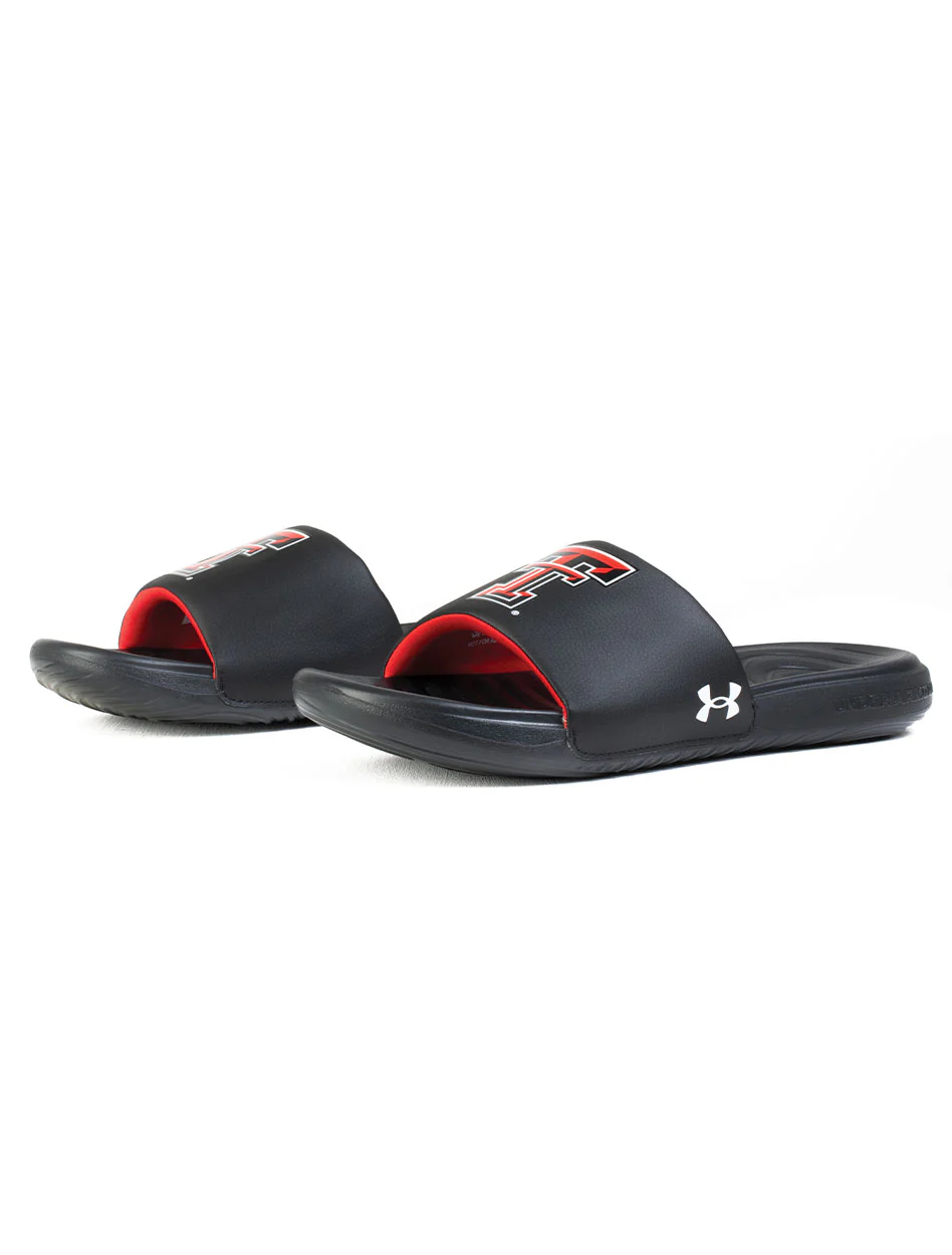**Under Armour Texas Tech MEN'S 2022 HOVR "Sonic 4" ANSA Slides - Image 2