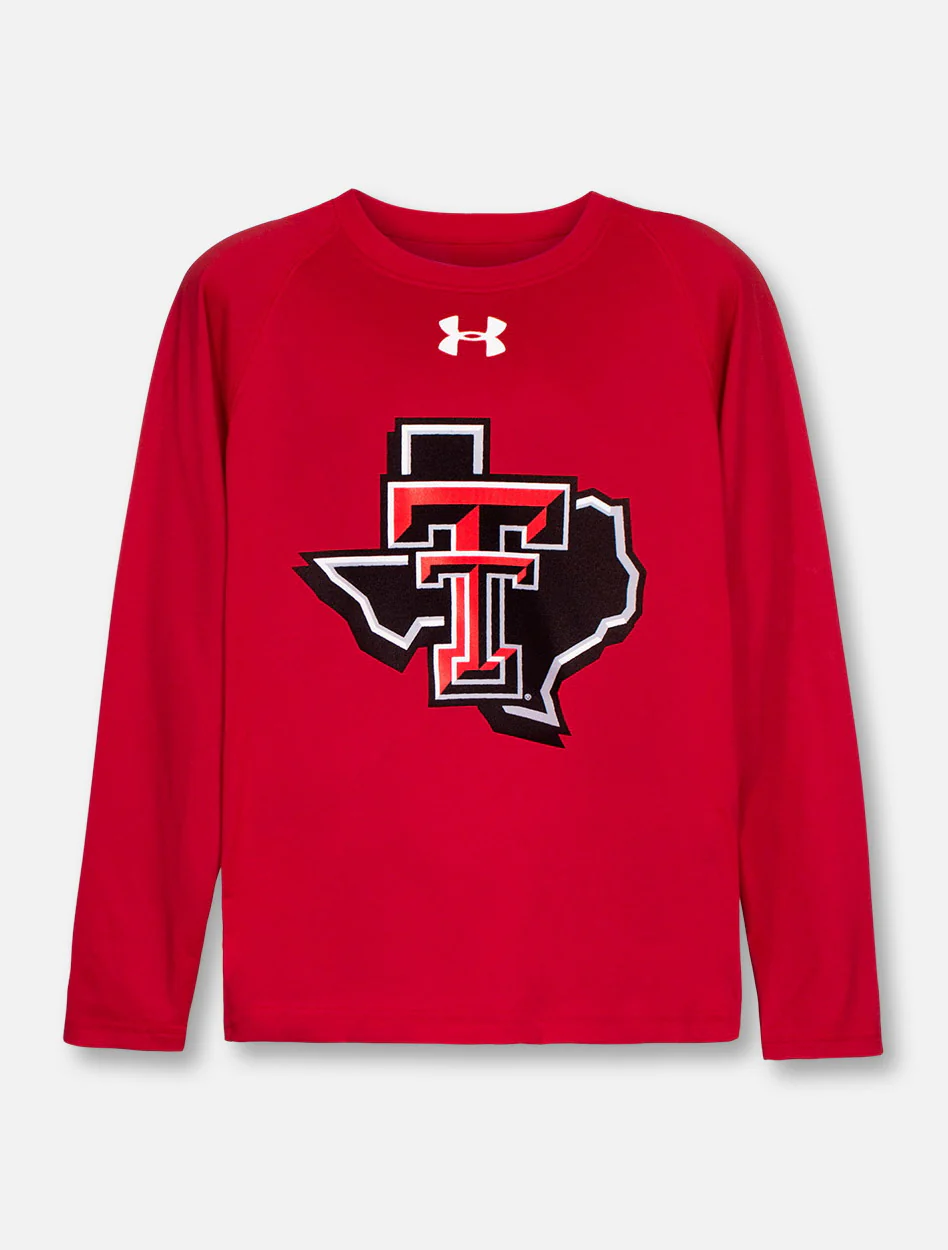 **Under Armour Texas Tech Red Raiders Double T YOUTH "Pride" Performance Long Sleeve T-Shirt - Image 5