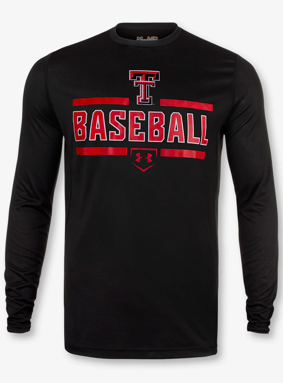 **Under Armour Texas Tech Red Raiders "Fast Ball" Long Sleeve T-Shirt