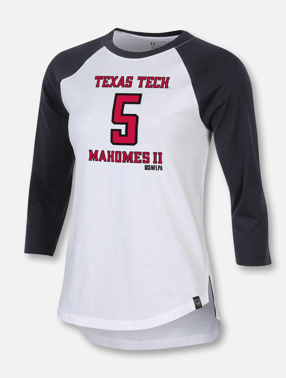 **Under Armour Texas Tech Red Raiders Women's Mahomes Raglan T-Shirt