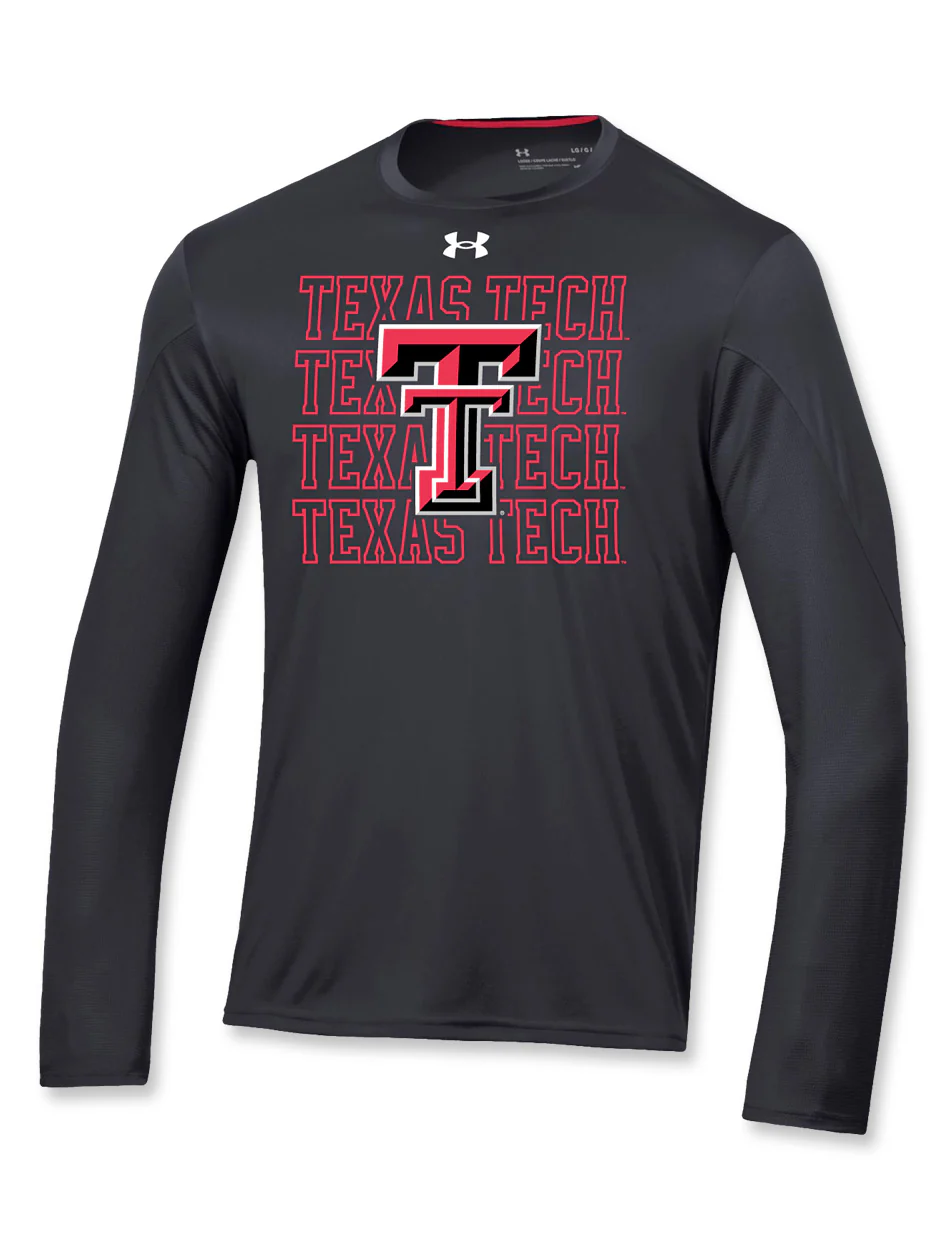 **Under Armour Texas Tech Sideline 2023 Long Sleeve Training Tee