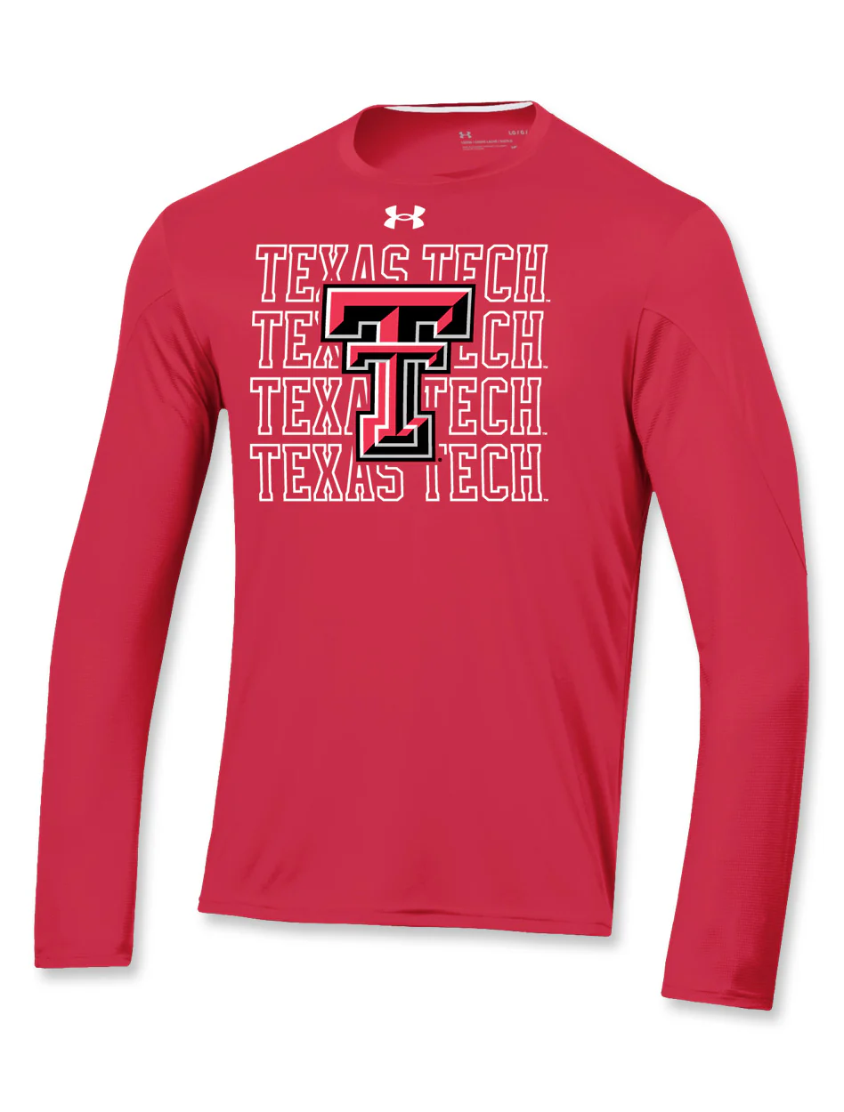**Under Armour Texas Tech Sideline 2023 Long Sleeve Training Tee - Image 5