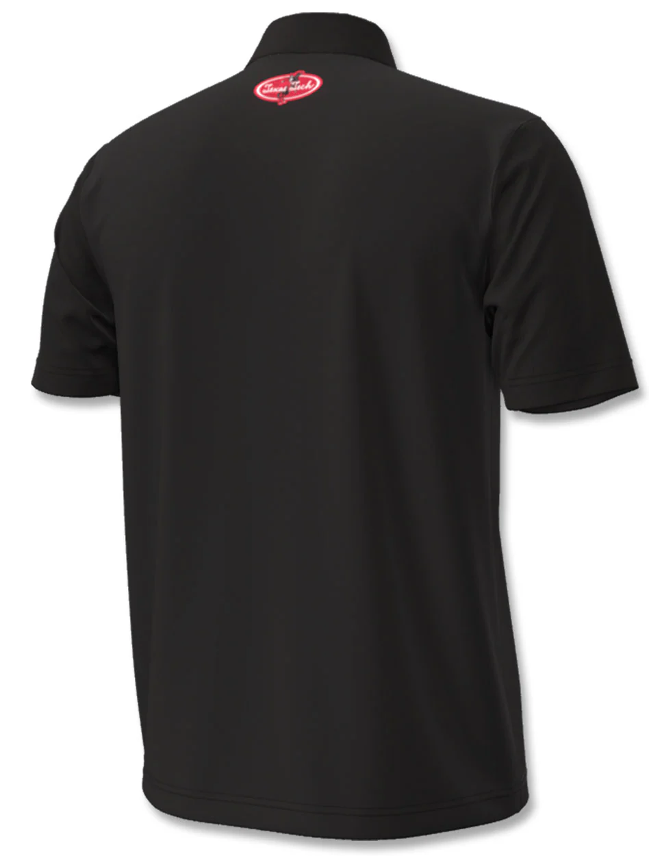 **Under Armour Texas Tech Throwback Script Polo - Image 2