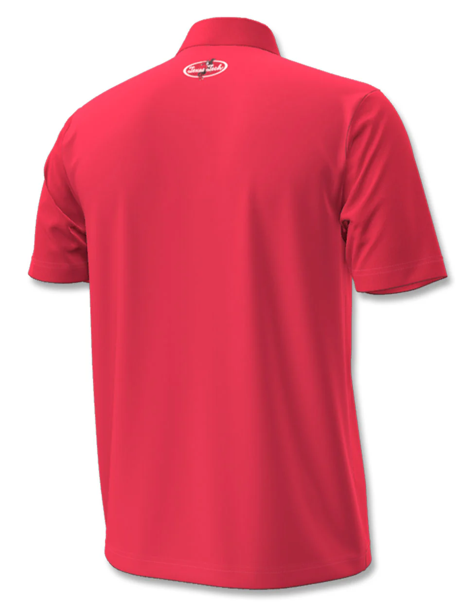 **Under Armour Texas Tech Throwback Script Polo - Image 4