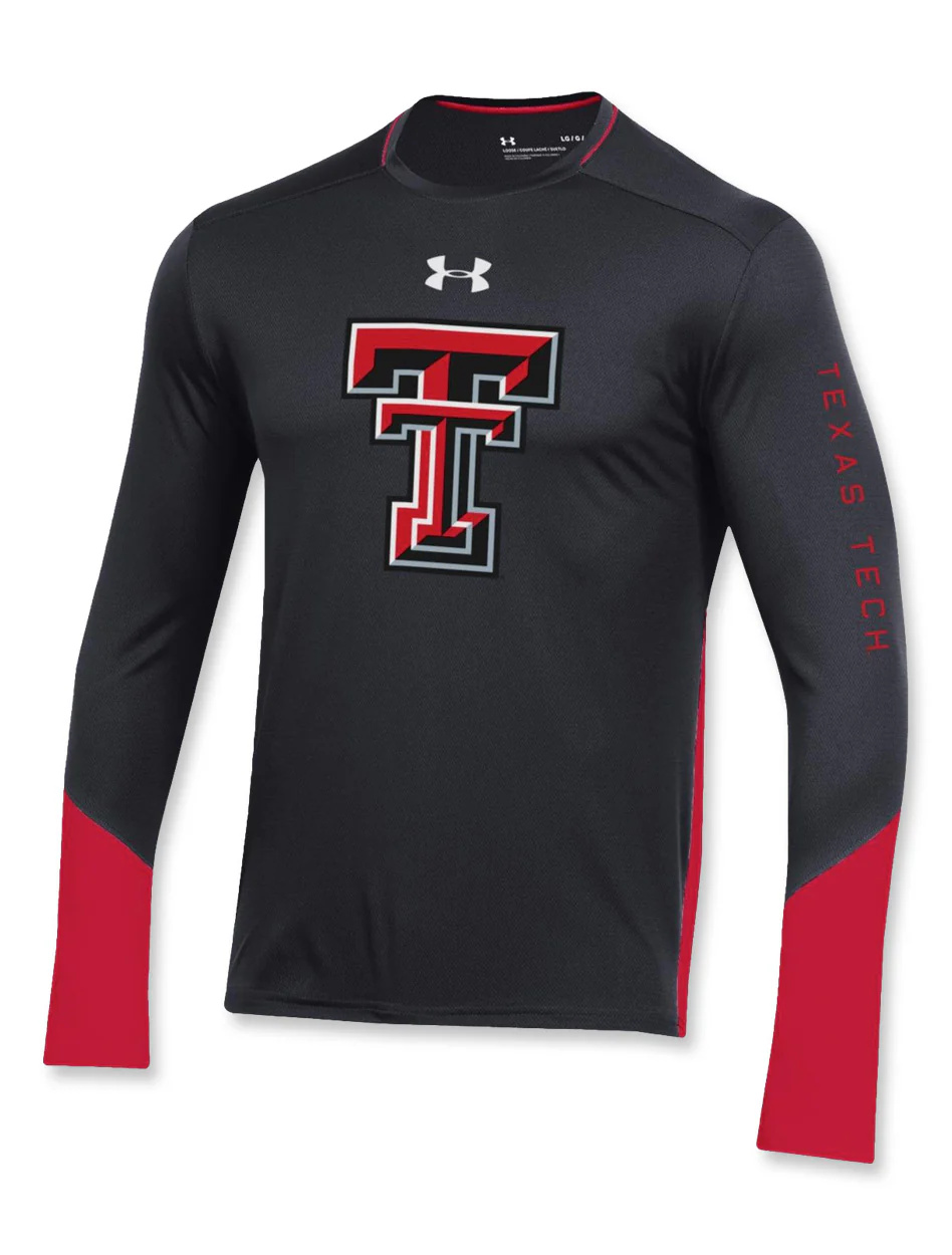**Under Armour Texas Tech "Vertical" Gameday Long Sleeve T-Shirt