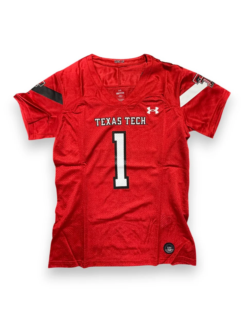 *Under Armour Texas Tech Women's #1 Jersey