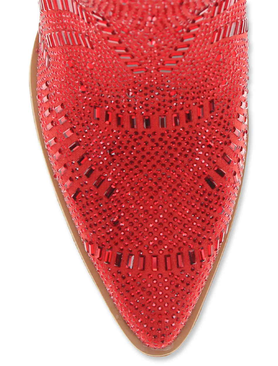 Vaccari "Sadie" Rhinestone Bootie - Image 7
