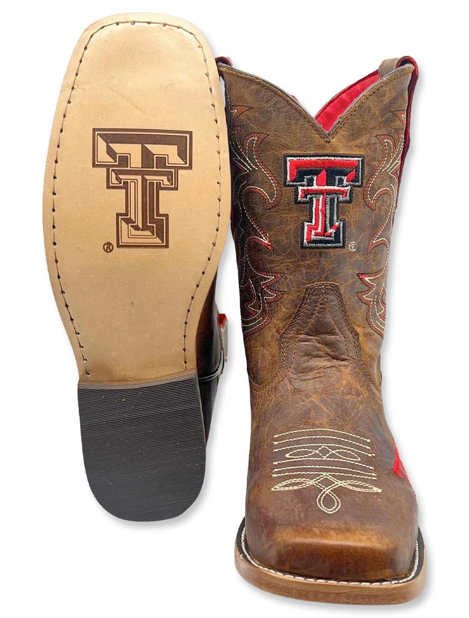 Vaccari Texas Tech "Blake" Kid's Boots