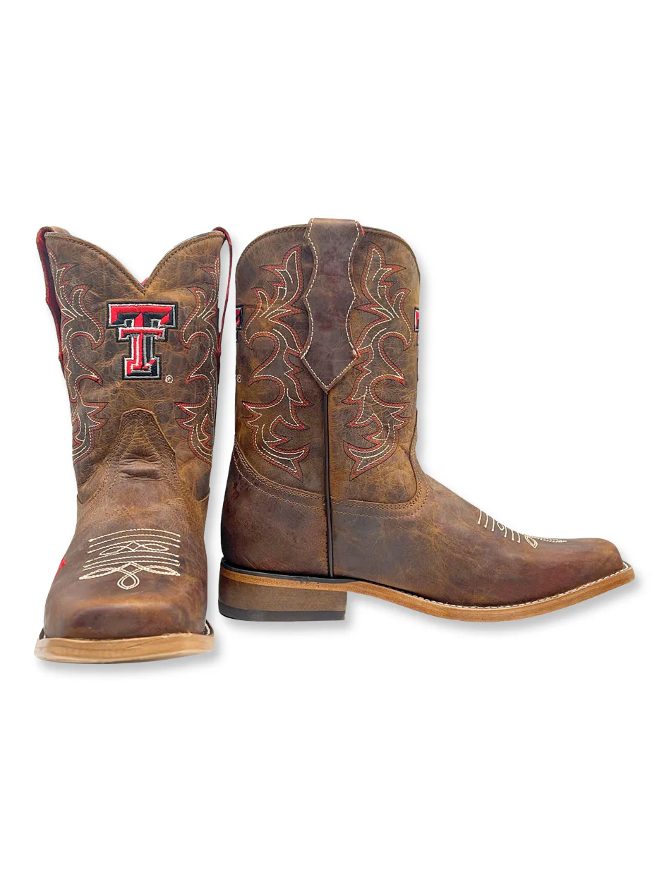 Vaccari Texas Tech "Blake" Kid's Boots - Image 2