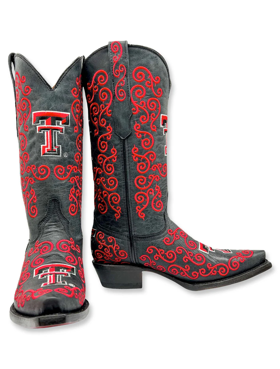 Vaccari Texas Tech "Claire" Women's Boots