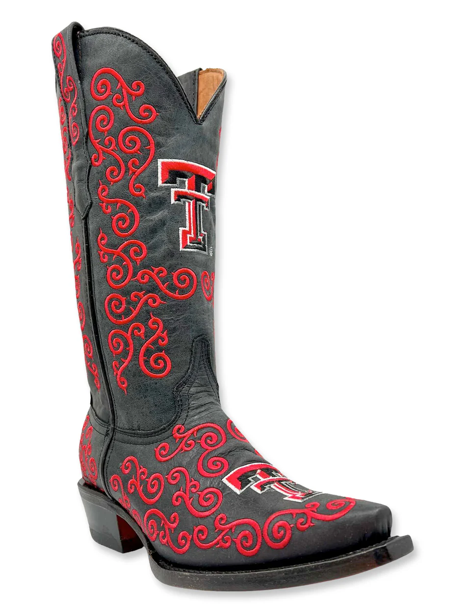 Vaccari Texas Tech "Claire" Women's Boots - Image 2