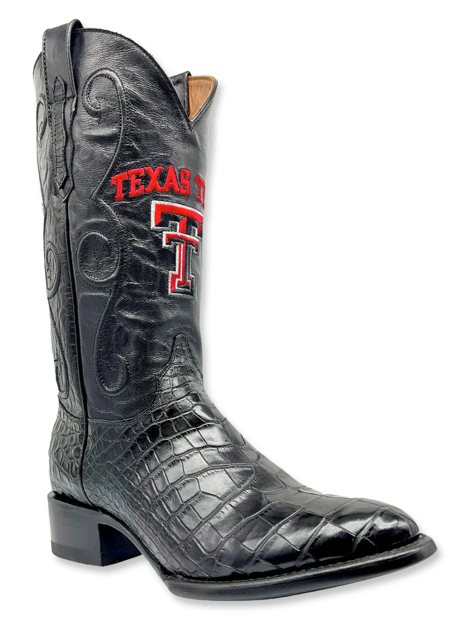 Vaccari Texas Tech "James" Men's Round Toe Boots - Image 2