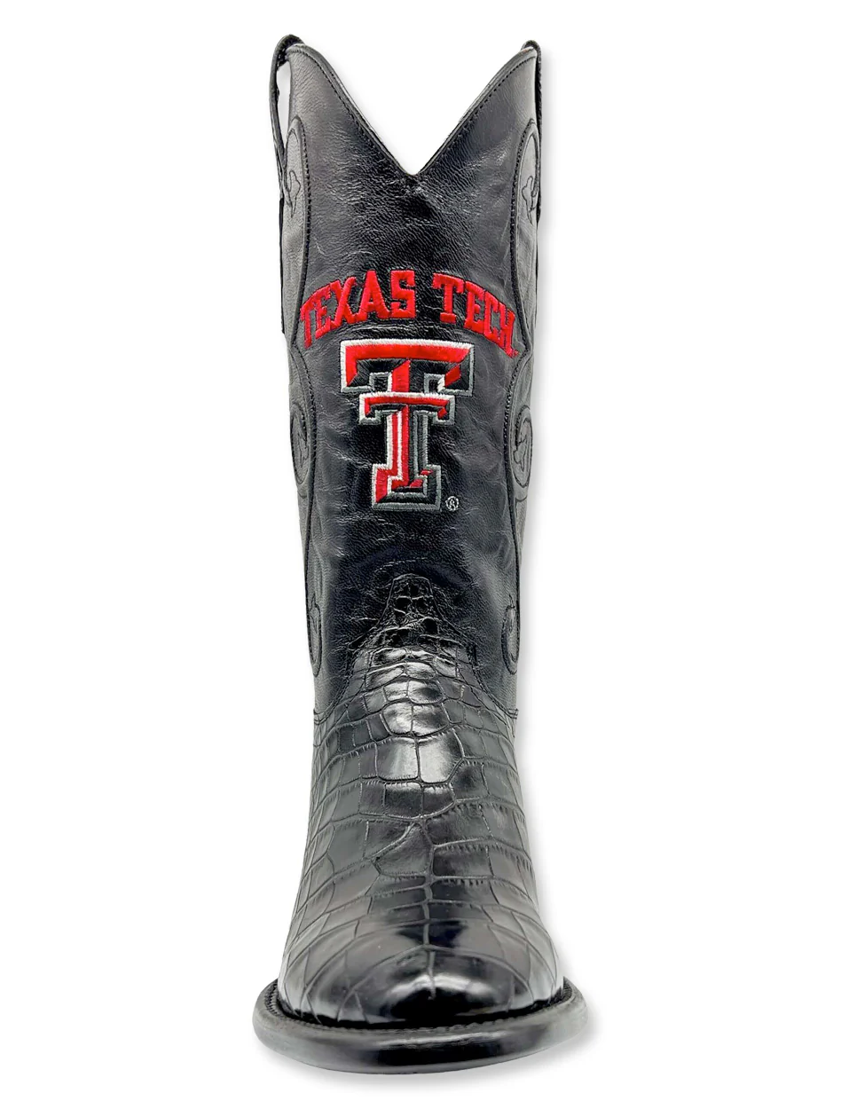 Vaccari Texas Tech "James" Men's Round Toe Boots - Image 3