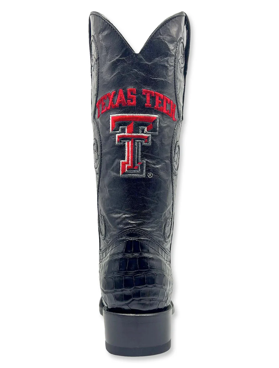 Vaccari Texas Tech "James" Men's Round Toe Boots - Image 5