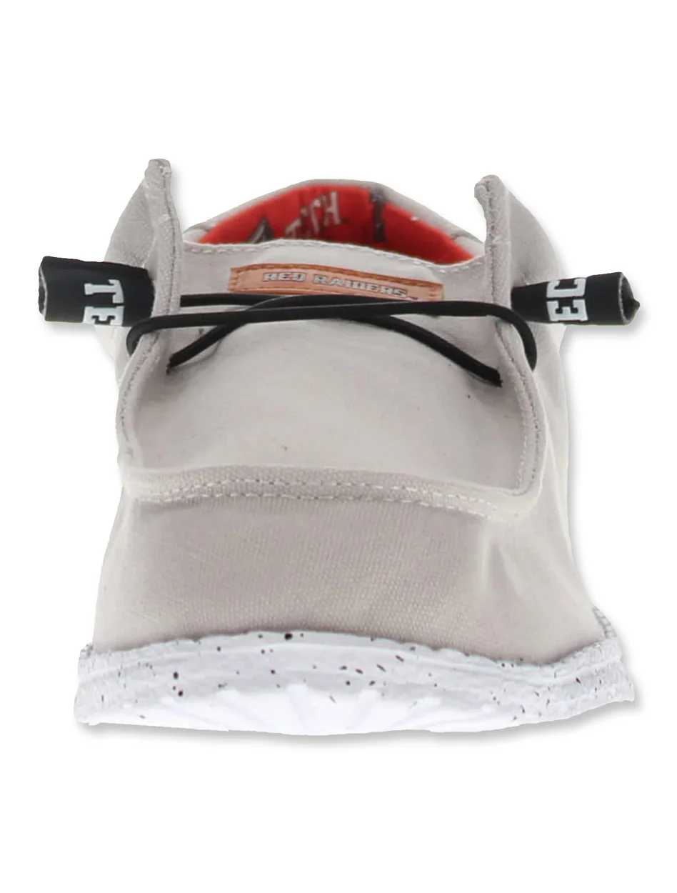 Vaccari Texas Tech "Nate" Grey Canvas Shoe - Image 2