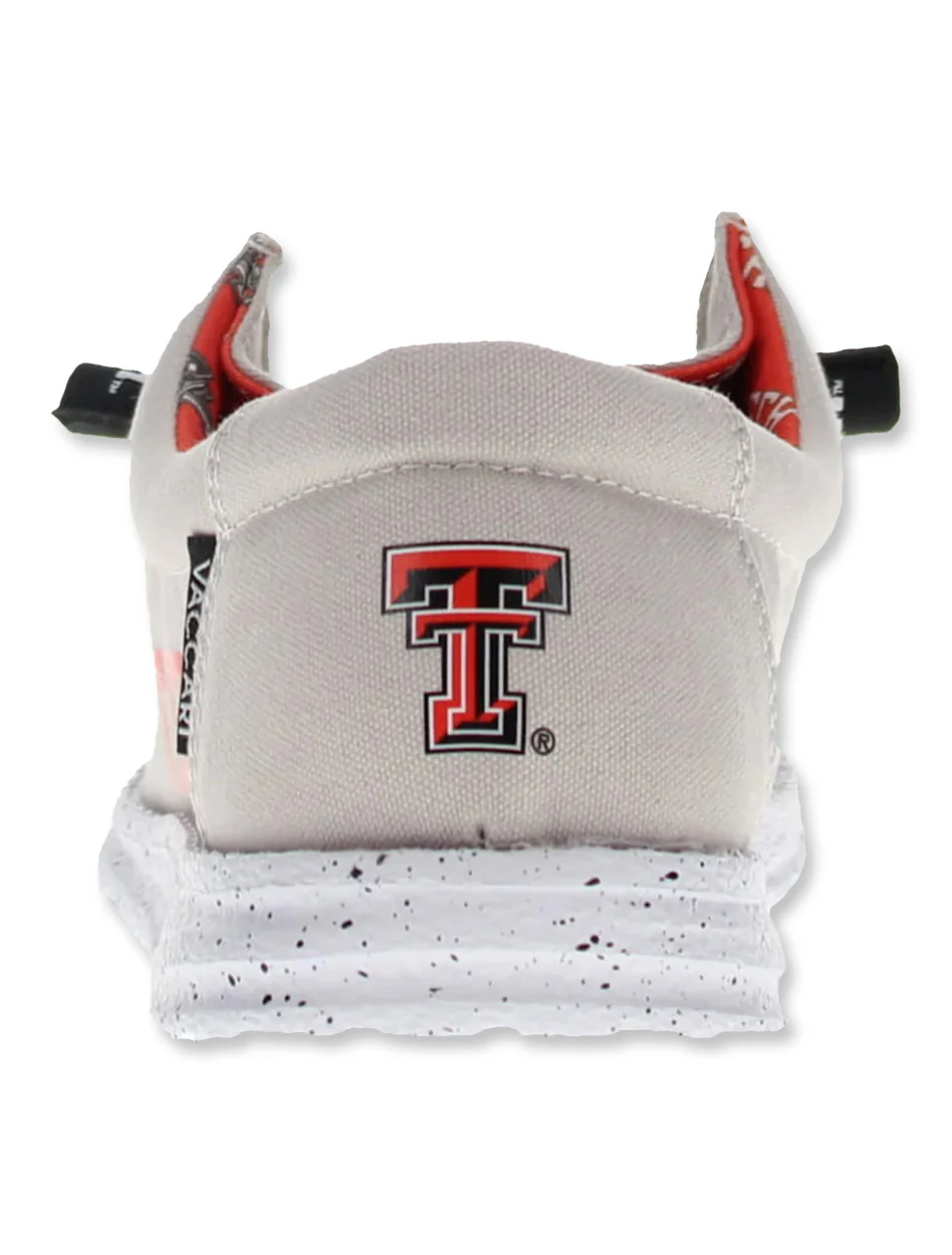 Vaccari Texas Tech "Nate" Grey Canvas Shoe - Image 4