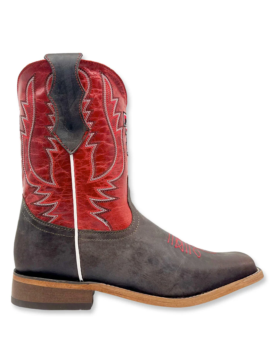 Vaccari Texas Tech "Peyton" Kid's Boots - Image 5
