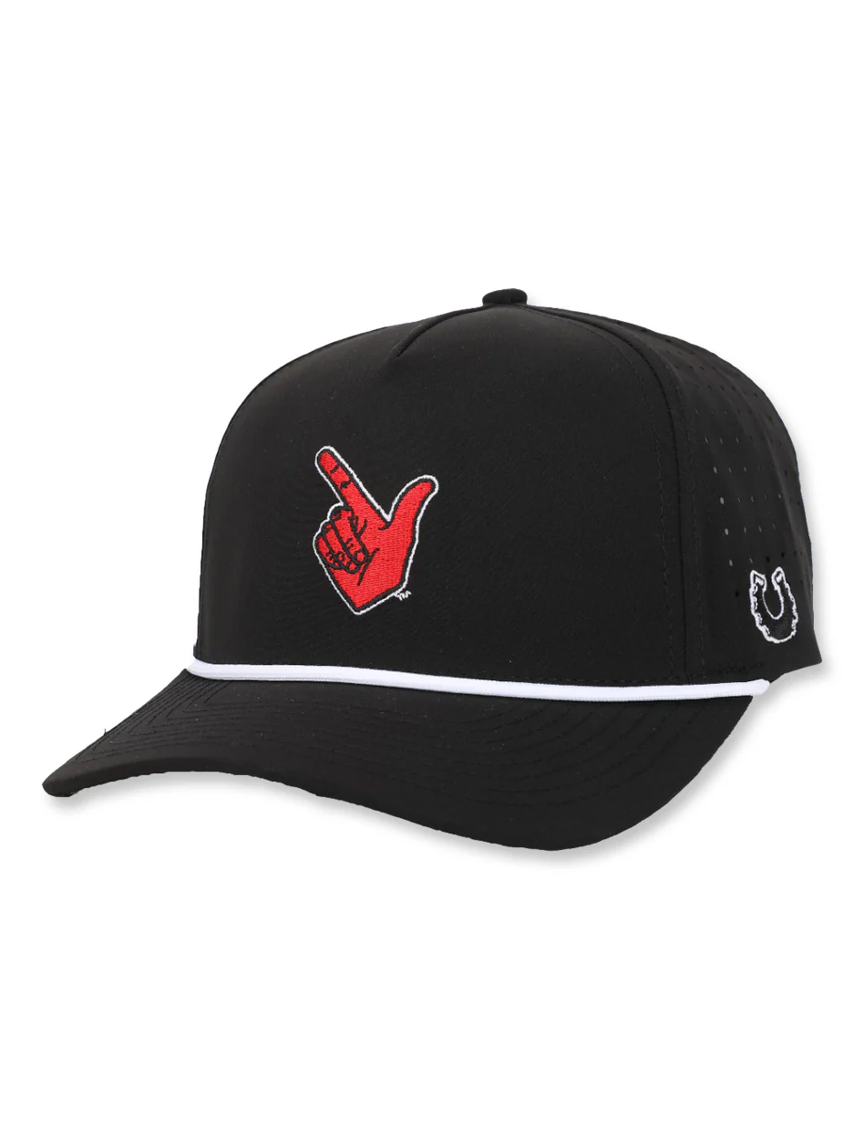 YOUTH Dark Horse "Guns Up" BLACK Sport Snapback Cap