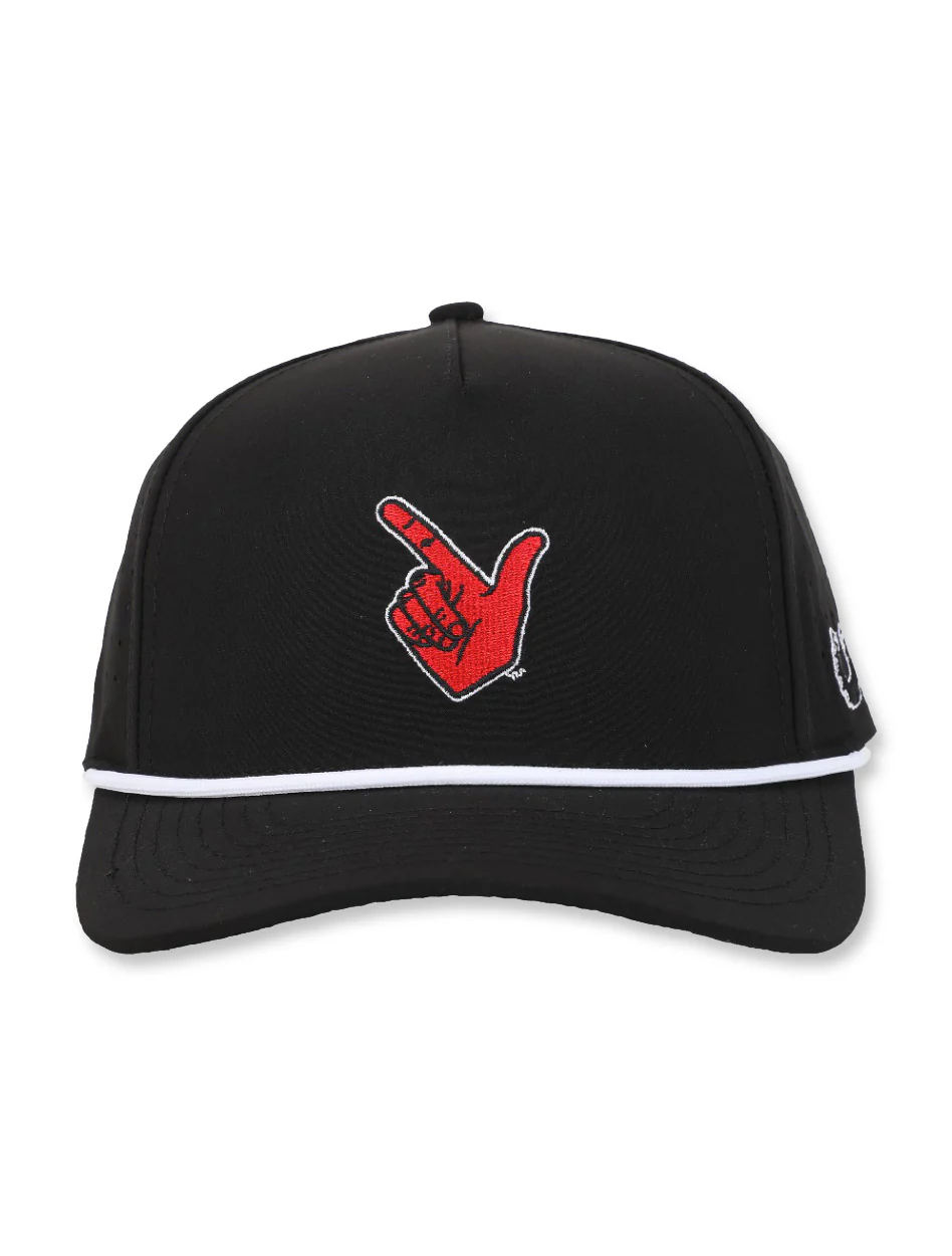 YOUTH Dark Horse "Guns Up" BLACK Sport Snapback Cap - Image 2