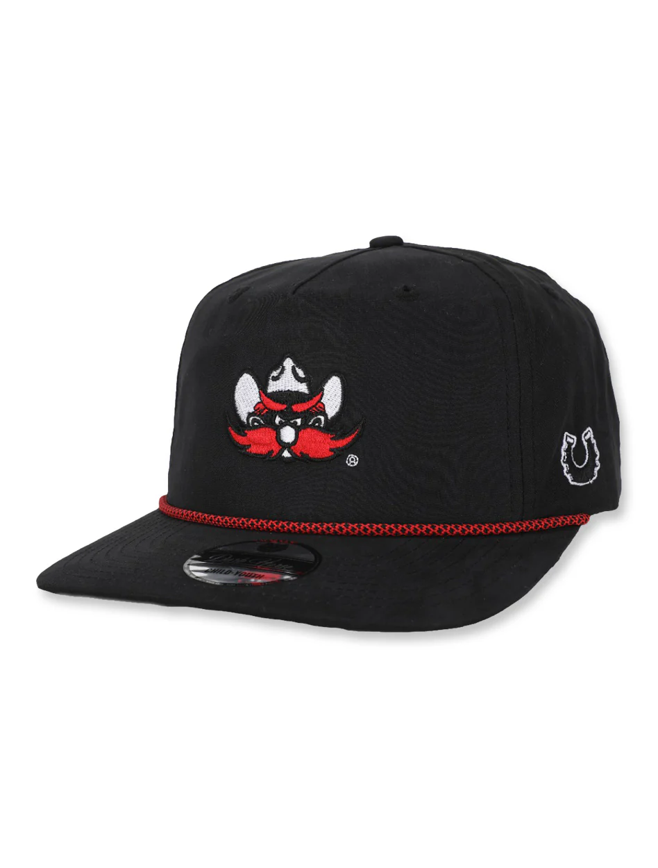 YOUTH Dark Horse "Raider Red" Vintage Rope Snapback
