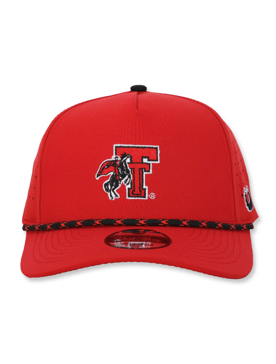YOUTH Dark Horse "TB Rearing Rider" Red Snapback Cap - Image 2