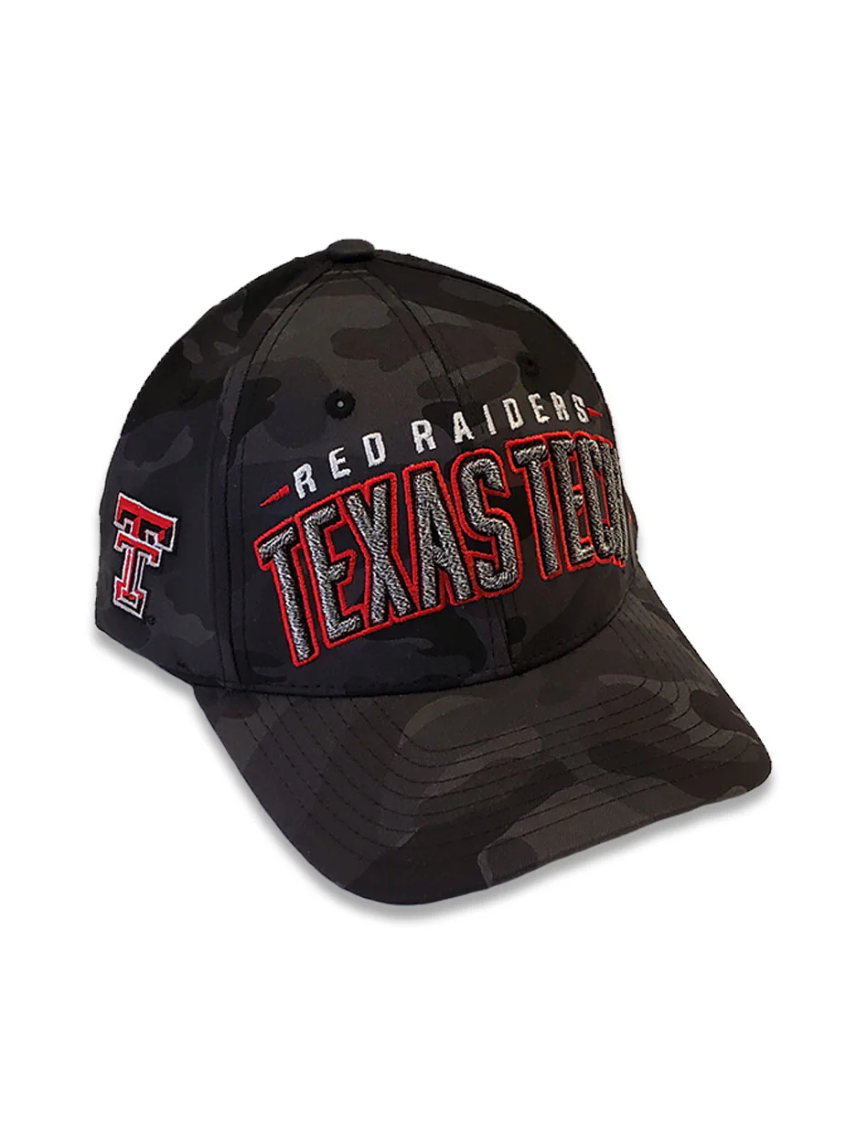 Zephyr Texas Tech Arch "Alpha Male" Tonal Camo Snapback Cap