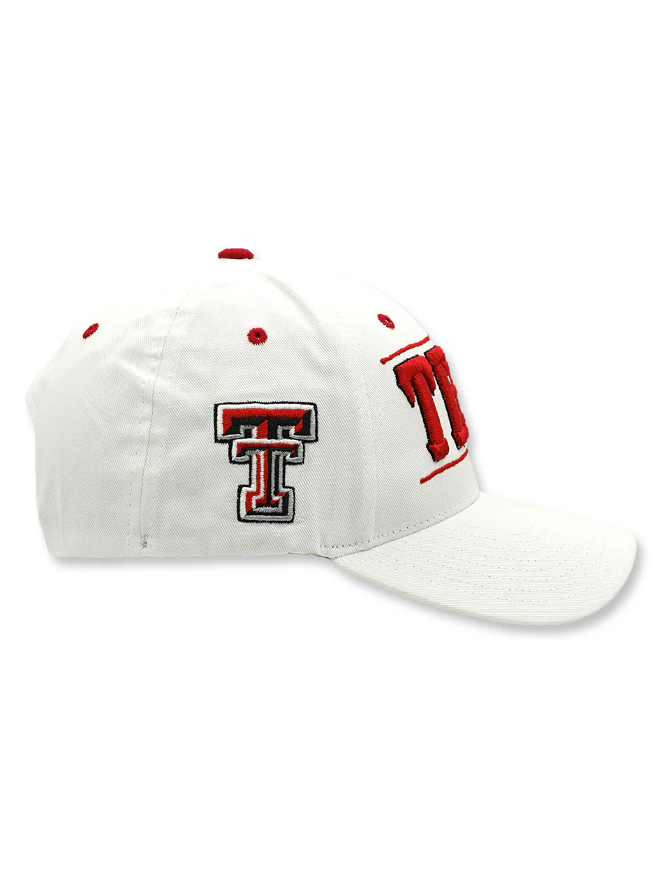 Zephyr Texas Tech "Citadel" TECH w/ Double T on Side Snapback Cap - Image 2