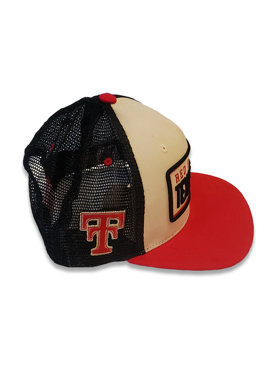 Zephyr Texas Tech Patch and Vault Double T "DMV" Snapback Flatbill Cap - Image 2