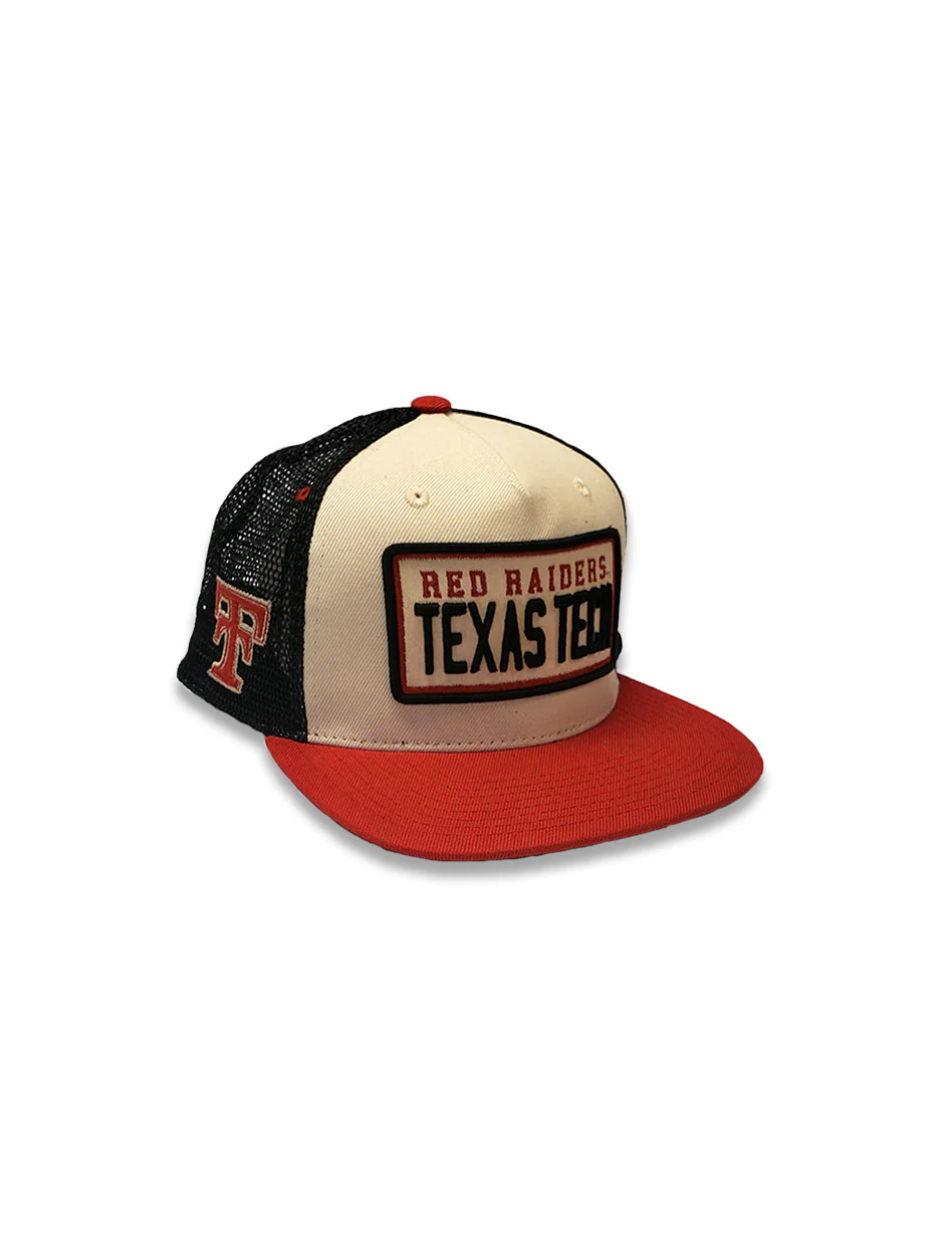 Zephyr Texas Tech Patch and Vault Double T KIDS "DMV" Snapback Flatbill Cap