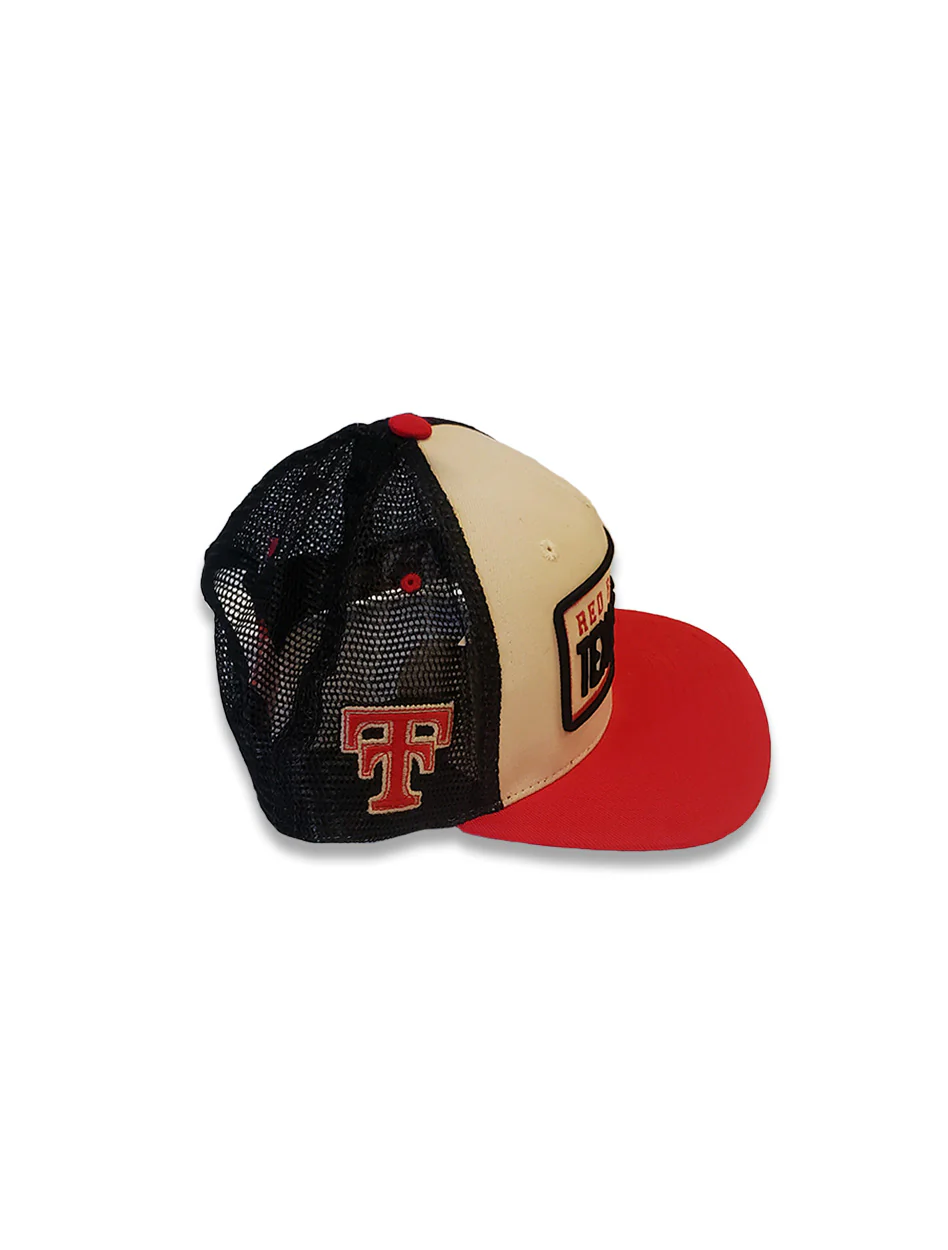 Zephyr Texas Tech Patch and Vault Double T KIDS "DMV" Snapback Flatbill Cap - Image 2