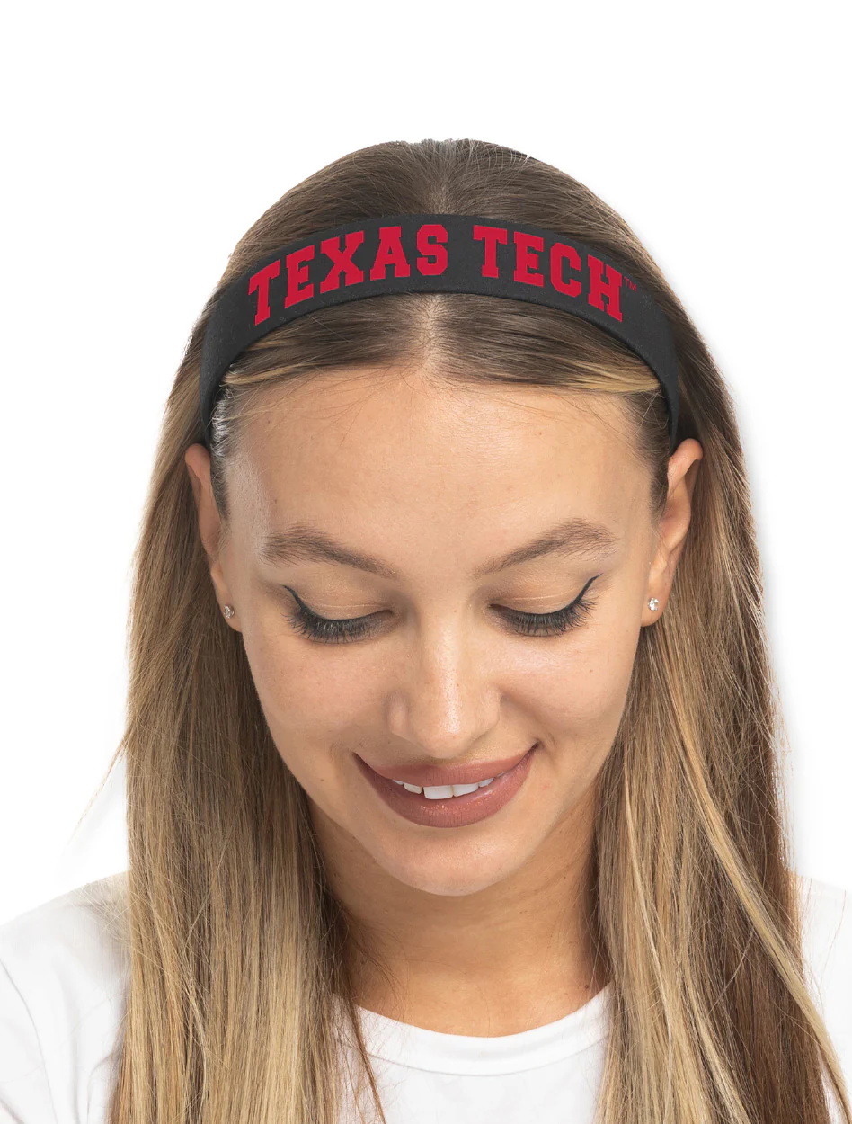 Texas Tech Zoozatz Hard Top Headband